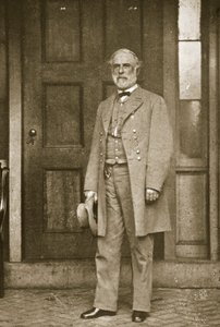 General Robert E. Lee steht vor seinem Haus in Richmond, April 1865 von Mathew B. Brady