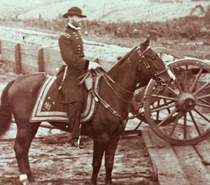 General William T. Sherman (1820-91) in Atlanta, GA von Mathew Brady