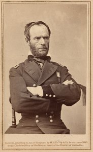 General William Tecumseh Sherman von Mathew Brady
