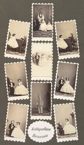 Lilliputanisches Souvenir, 1862-63 von Mathew Brady