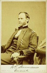 Porträtfotografie von William Tecumseh Sherman