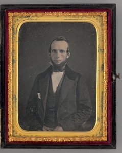 Unbetiteltes Porträt eines sitzenden Mannes, 1862 von Mathew Brady