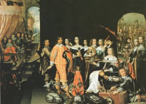 Verherrlichung der Kurfürstinwitwe Elisabeth Charlotte von Brandenburg als Königin von Saba