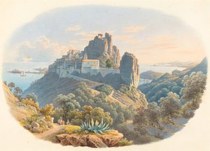 Das Schloss von Èze, bei Nizza