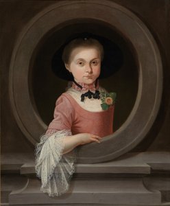 Porträt eines Mädchens von Mathias de Visch