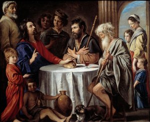 Emmaus-Pilger von Mathieu Le Nain