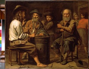 Bauern in einer Taverne
