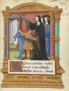 BNF Fr2285 f5r - Der Kompass des Delfins von Maitre de Philippe de Gueldre
