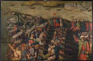 Die Belagerung von Malta: Eroberung von St. Elmo, 23. Juni 1565, spätes 16. Jahrhundert