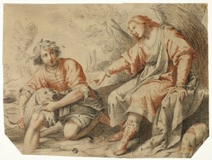 Tobias und der Engel von Matteo Rosselli