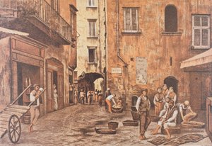 Italien, Neapel, Piazzetta di Porto von Matteo Zampella von Matteo Zampella