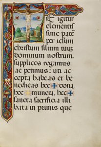 Die Kreuzigung von Matteo da Milano
