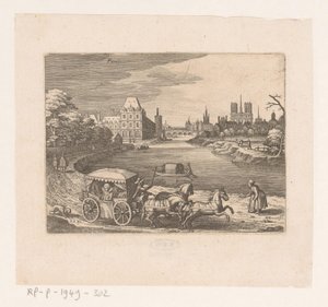 Gezicht te Parijs von Matthäus Merian (I)