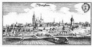 Bietigheim - Auszug aus Topographia Sueviae (Schwaben) von Matthaus Merian