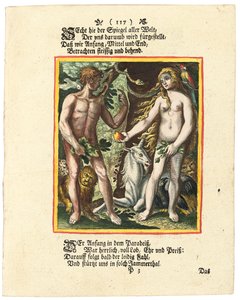Adam und Eva, ca. 1700-1725