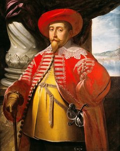 Porträt von König Gustav II. Adolf von Schweden 1594-1632, 1631-1632 von Matthaus the Elder Merian