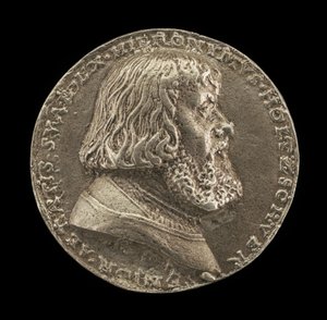 Hieronymus Holzschuher, Patrizier von Nürnberg [Vorderseite], 1529