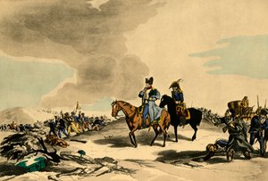 A Bas Le Manteau, oder Das Murmeln der französischen Grand Army, 1812, 1921 von Matthew Dubourg