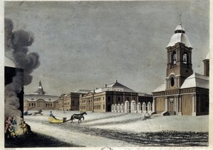Das Arsenal und die Kanonengießerei in Petersburg von Matthew Dubourg