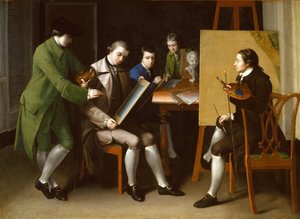 Die amerikanische Schule von Matthew Pratt