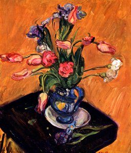Tulpe und Iris, 1929 von Matthew Smith