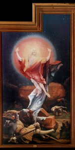 Isenheimer Altar: „Die Auferstehung“ von Matthias (c.1480 1528) Grunewald