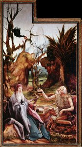 St. Antonius der Große und St. Paulus in der Wüste, Isenheimer Altar