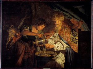 Pontius Pilatus wäscht seine Hände