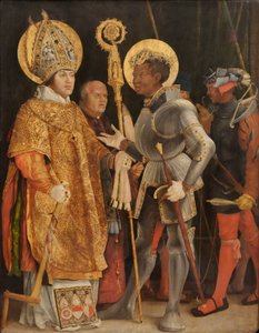Treffen von St. Erasm und St. Maurice von Matthias Grünewald