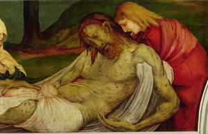 Die Grablegung vom Isenheimer Altar, ca. 1512-16