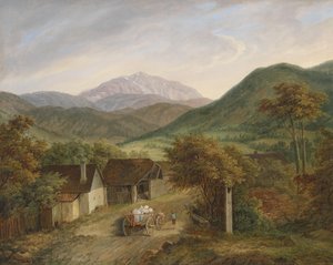 Matthias Rudolf Toma Blick auf den Schneeberg 1860