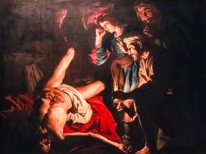 Tod des Cato von Matthias Stom
