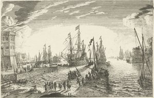 Landung von Soldaten von Matthieu van Plattenberg