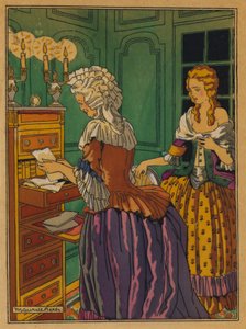 Illustration für Les Liaisons Dangereuses von Choderlos De Laclos