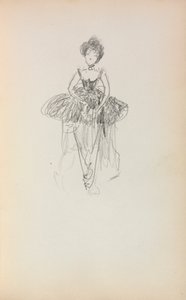 Italienisches Skizzenbuch: Ballerina Seite 231, 1898-1899
