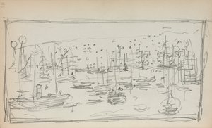 Italienisches Skizzenbuch: Hafen Seite 78, 1898-1899