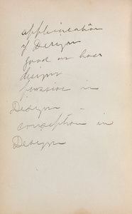 Italienisches Skizzenbuch: Notizenseite 239, 1898-1899