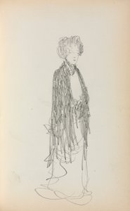 Italienisches Skizzenbuch: Stehende Frau Seite 213, 1898-1899
