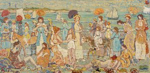 Der Strand "Nr. 3" von Maurice Brazil Prendergast