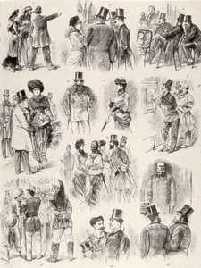 Eröffnung des Salons de Paris, 1880 von Maurice Charles Mathieu Bonvoisin