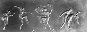 Pavlova tanzt den Herbst-Bacchanal, ca. 1911