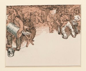 Die Straßenhändler des Denkens (Illustration, S. 3)