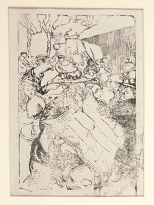 Les camelots de la Pensee, Les Boulevards, S. 45 von Maurice Delcourt
