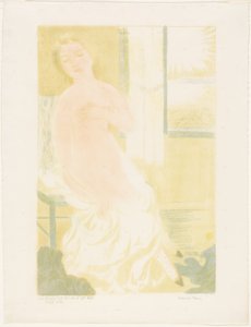 Aber es ist das Herz, das zu schnell schlägt, Tafel zwölf aus Liebe von Maurice Denis