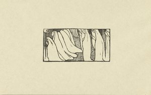 Illustration zu einem Gedicht aus der Gedichtsammlung Sagesse von Paul Verlaine von Maurice Denis