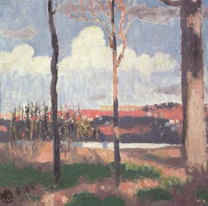 Marly-Aquädukt von Pecq aus gesehen von Maurice Denis