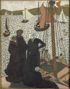 Regatten in Perros-Guirec, 1892 von Maurice Denis