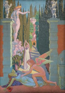 Die Geschichte von Psyche, Tafel IV. Die Rache der Venus von Maurice Denis