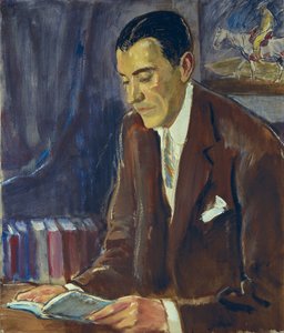 Porträt von Ramon Perez de Ayala (1888-1962), spanischer Schriftsteller