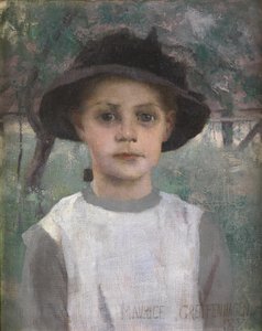 Ein junges Mädchen, 1886
